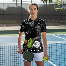 Load image into Gallery viewer, Custom Pickle And Ball Funny Pickleball Ball T-Shirt For Women Outfits Pickleball Jerseys NYN2487