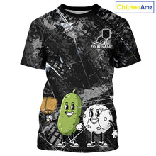 Load image into Gallery viewer, Custom Pickle And Ball Funny Pickleball Ball T-Shirt For Men Outfits Pickleball Jerseys NYN2487