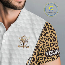 Load image into Gallery viewer, Camouflage Pattern Golf Ball Mens Golf Polo Shirts Custom Golf Team Clothing Golf Gifts For Men  NYN2836