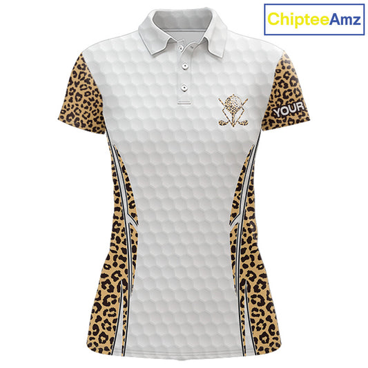 Camouflage Pattern Golf Ball Womens Golf Polo Shirts Custom Golf Team Clothing Golf Gifts For Women NYN2836