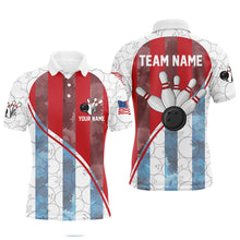 Load image into Gallery viewer, Bowling Shirt for Men Bowling Tournament Jersey Unisex Polo Bowling Shirt QZT273