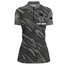 Load image into Gallery viewer, Personalized 1/4 Zip Bowling Jerseys for Women Bowling Shirt Unisex QZT282