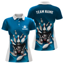 Load image into Gallery viewer, Personalized Funny Bowling Shirt Bowling Jersey for Women Polo Bowling Team League QZT409