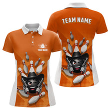 Load image into Gallery viewer, Personalized Funny Bowling Shirt Bowling Jersey for Women Polo Bowling Team League QZT409