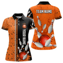 Load image into Gallery viewer, Custom Women Bowling Team Shirts Polo Bowling Jersey Bowling League Muticolor QZT474