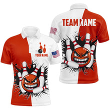 Load image into Gallery viewer, Personalized Funny Bowling Shirts for Men Polo Bowling Team Jersey QZT414