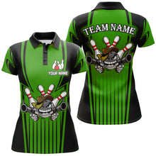 Load image into Gallery viewer, Custom Bowling Shirt for Women Bowling Jersey Bowling Team League Polo Shirt QZT44