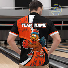 Load image into Gallery viewer, Custom Funny Turkey Bowling Team Shirt Unisex for Men Polo &amp; Quarter-Zip Bowling Outfit QZT756