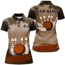 Load image into Gallery viewer, Personalized Bowling Team Shirts Multicolor Women's Bowling Shirt Polo Bowling Gifts QZT490