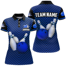 Load image into Gallery viewer, Personalized Bowling Shirt for Women Polo Bowling Jersey Bowling Team League QZT239