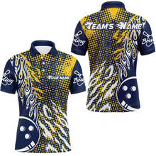 Load image into Gallery viewer, Personalized 3D Men&#39;s Bowling Team Jersey Bowling Shirt American Bowling Polo Shirt QZT43-8