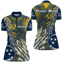 Load image into Gallery viewer, Personalized 3D Women's Bowling Team Jersey Bowling Shirt American Bowling Quarter-Zip Shirt QZT43-8
