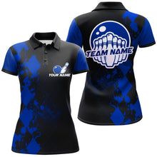 Load image into Gallery viewer, Custom Bowling Shirts For Women Bowling Team League Jersey Bowling Polo Shirts BDT217