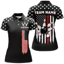 Load image into Gallery viewer, Custom American Bowling Polo Shirts For Men Women Bowling Team Jersey Patriotic BDT497
