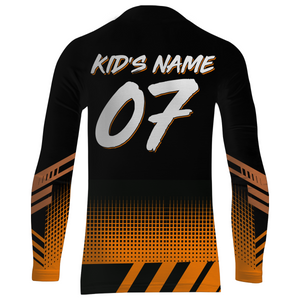 Kid Custom Motocross Jersey Forget Toys I Just Wanna Ride Dirt Bike UPF30+ Youth Racing Motorcycle NMS954