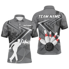 Load image into Gallery viewer, Custom Bowling Jersey For Men Bowling Polo Shirt Team Bowling Short Sleeve BDT270