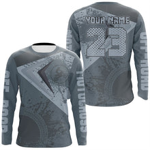 Load image into Gallery viewer, Motocross Jersey Grey Custom Dirt Bike Shirt For Kid Men Women Off-road Racing Shirt XM311