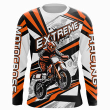 Load image into Gallery viewer, Orange Dirt Bike Racing Jersey Upf30+ Motocross Shirt Men Kid Women Off-Road Jersey XM279