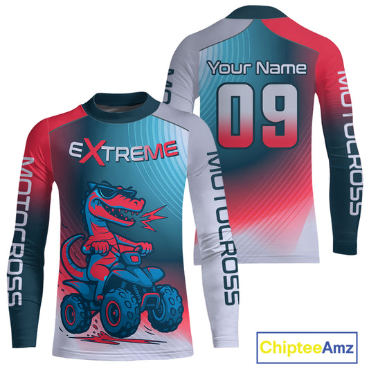 Alligator ATV Motocross Racing Jersey Custom ATV Shirts Kid Women Men Quad Jersey MX125