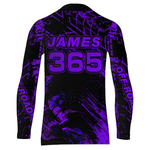 Motocross Racing Jersey Purple Upf30+ Men Women Kid Dirt Bike Shirt Motorcycle Jersey XM200