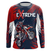 Load image into Gallery viewer, Motocross MX Jersey Men Women Kid UPF30+ Kid Men Dirt Bike Shirt Red Off-Road Racing Jersey XM56