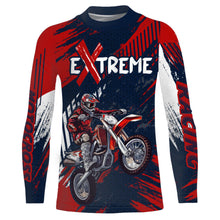 Load image into Gallery viewer, Motocross MX Jersey Men Women Kid UPF30+ Kid Men Dirt Bike Shirt Red Off-Road Racing Jersey XM56