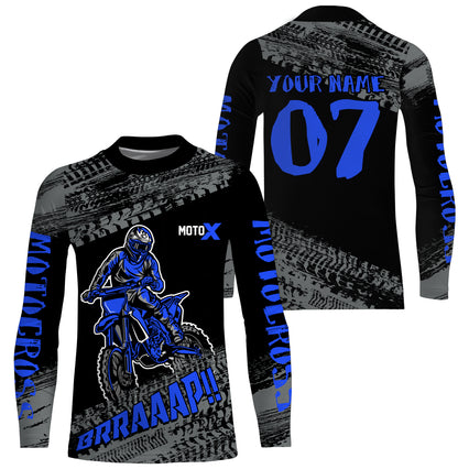 Motocross Jersey Kid Men Dirt Bike Racing Shirt UPF30+ Off-road Motorcycle Youth & Adult XM202
