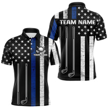 Load image into Gallery viewer, Custom American Flag Golf Polo Shirt Patriotic for Men Women Golf Polo Shirt MMG07