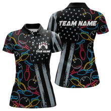 Load image into Gallery viewer, Customize Bowling Shirts for Men Women and Team Bowling Polo &amp; 1/4 Zip Shirt MBL52