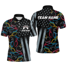 Load image into Gallery viewer, Customize Bowling Shirts for Men Women and Team Bowling Polo &amp; 1/4 Zip Shirt MBL52
