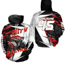 Load image into Gallery viewer, Personalized ATV Motocross Hoodie Adult Men Women Quad Shirt ATV Riding Hoodie MHATV15