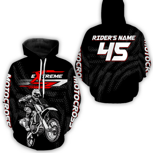 Motocross Racing Hoodie Jersey Motorcycle Dirt Bike Hoodie Zip For Men Women MH94