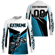 Load image into Gallery viewer, Personalized Motocross Jersey Kid&amp;Adult Upf30+ Dirt Bike Racing Off-Road Motorcycle Jersey XM45