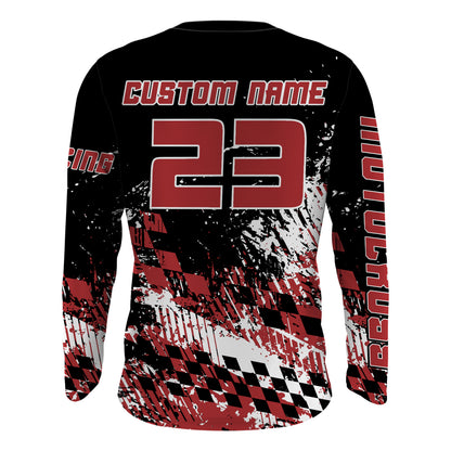 Personalized ATV Motocross Jersey UPF30+ Quad Bike Shirt Adult Youth  ATV Motorcycle Jersey MX11