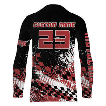 Load image into Gallery viewer, Personalized ATV Motocross Jersey UPF30+ Quad Bike Shirt Adult Youth  ATV Motorcycle Jersey MX11