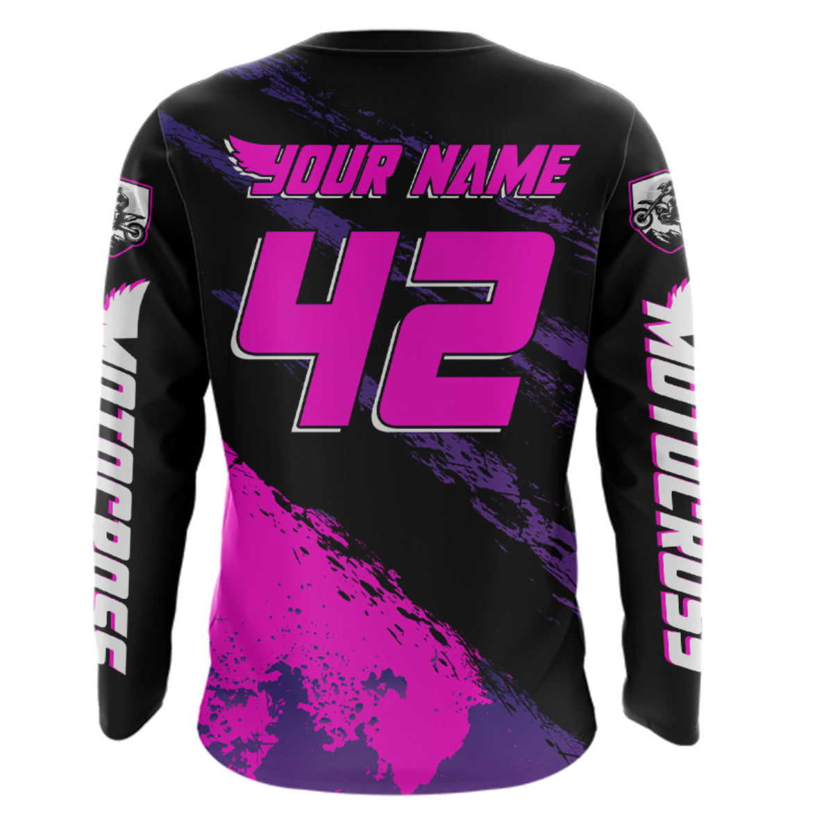 Women Motocross Shirts Kid Adult Pink Motocross MX Off-Road Motocycle Shirt UPF30+ DNT65
