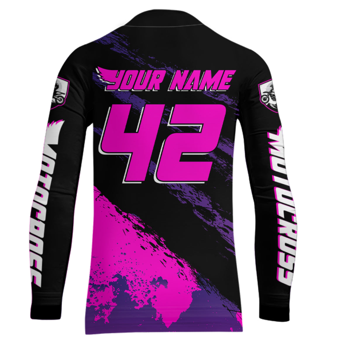 Women Motocross Shirts Kid Adult Pink Motocross MX Off-Road Motocycle Shirt UPF30+ DNT65