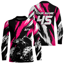 Load image into Gallery viewer, Custom Pink ATV Motocross Jersey Racing Shirts UPF30+ Off-Road Jersey Kid Men Women DNT11
