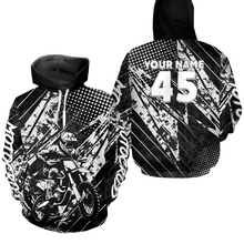 Load image into Gallery viewer, Custom Motocross Hoodie Custom Dirt Bike Hoodie Motocross Sweatshirts for Kid Adult HOT13