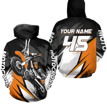 Load image into Gallery viewer, Custom Dirt Bike Hoodie Motocross Hoodie Sweatshirts for Kid Men Women Motorcycle Hoodie HOT15