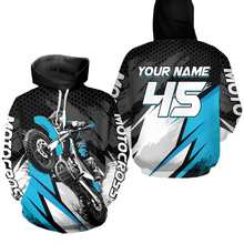 Load image into Gallery viewer, Custom Dirt Bike Hoodie Motocross Hoodie Sweatshirts for Kid Men Women Motorcycle Hoodie HOT15