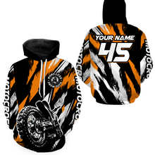 Load image into Gallery viewer, Custom Dirt Bike Motocross Hoodie Shirt for Kid Men Women Motocross Hoodie Jersey HOT03