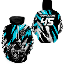 Load image into Gallery viewer, Custom Dirt Bike Motocross Hoodie Shirt for Kid Men Women Motocross Hoodie Jersey HOT03