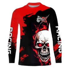 Load image into Gallery viewer, Motocross Jersey Upf30+ Custom Dirt Bike Jersey Mens Women Skull Off-Road Jersey Adult&amp;Kid| CTP51