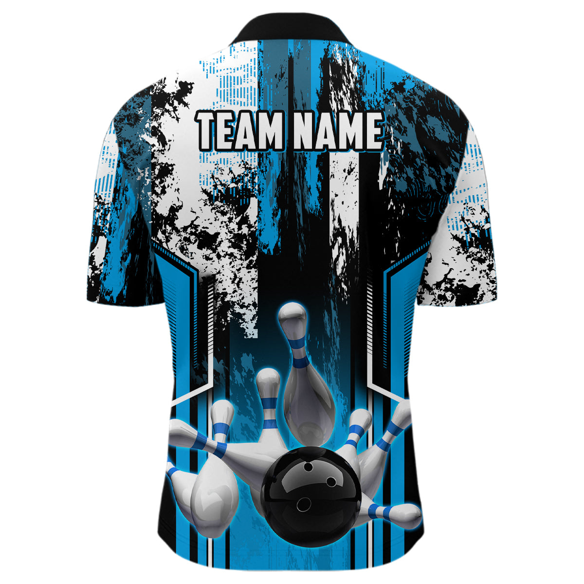 Custom Bowling Jersey For Men Bowling Shirt Team Bowling Quarter-Zip Shirt CP09