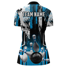 Load image into Gallery viewer, Custom Bowling Jersey For Men Bowling Shirt Team Bowling Quarter-Zip Shirt CP09