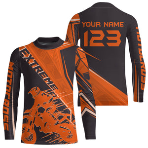 Adult & Kid Custom Extreme Motocross Jersey Dirt Bike Shirt Motorcycle Jersey Team Shirt MX Jersey| CTP107