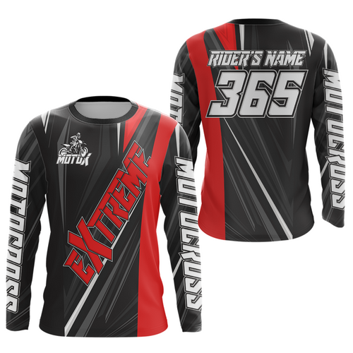 Adult & Kid Custom Extreme Motocross Jersey Dirt Bike Shirt Motorcycle Jersey Team Shirt MX Jersey| CTP105