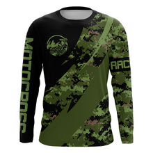 Load image into Gallery viewer, Custom Motocross Jersey for Men Women Upf30+ Camo Dirt Bike Shirt Motorcycle Jersey| CTP72