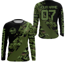 Load image into Gallery viewer, Custom Motocross Jersey for Men Women Upf30+ Camo Dirt Bike Shirt Motorcycle Jersey| CTP72